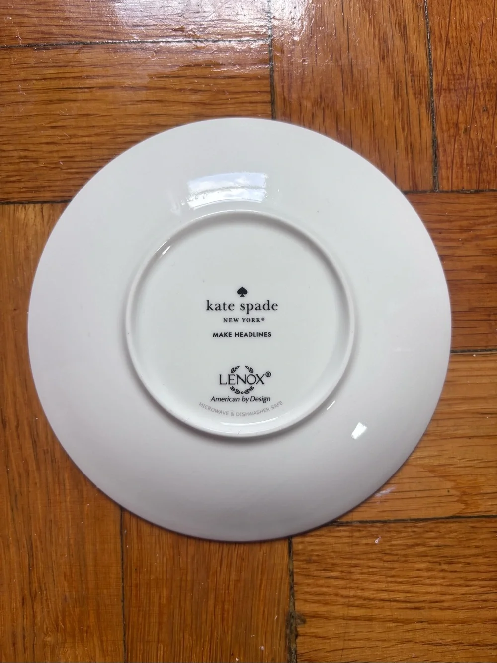 Kate Spade CHARM Rain or Shine Plate (Small)